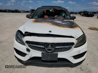 2018 Mercedes-Benz C 43 AMG with VIN 55SWF6EB3JU246788, listed as a Copart auction lot 63048314 with Not Provided miles and Non Repairable. Bid and sale history available at carsss.com. Image 5.
