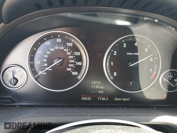 2013 BMW X3 xDrive35i with VIN 5UXWX7C54DL978932, listed as a Copart auction lot 54761135 with 59,042 mi miles and Salvage Title. Bid and sale history available at DreamBid. Image 9.