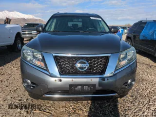 2016 Nissan Pathfinder Platinum with VIN 5N1AR2MM7GC608640, listed as a Copart auction lot 51709675 with 89,160 mi miles and Salvage Title. Bid and sale history available at carsss.com. Image 5.