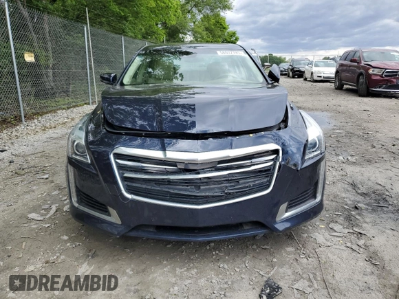 2015 Cadillac CTS Luxury AWD with VIN 1G6AX5SX3F0129613, listed as a Copart auction lot 58037745 with 110,506 mi miles and Salvage title. Bid and sale history available at DreamBid. Image 5.