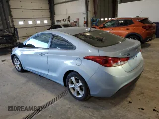2013 Hyundai Elantra Coupe GS with VIN KMHDH6AE7DU006055, listed as a Copart auction lot 83634104 with 75,134 mi miles and Clean Title. Bid and sale history available at carsss.com. Image 2.