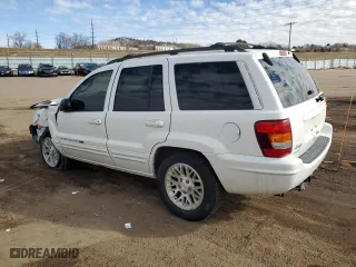 2004 Jeep Grand Cherokee Limited with VIN 1J4GW58N74C142578, listed as a Copart auction lot 43137315 with 93,934 mi miles and Salvage Title. Bid and sale history available at carsss.com. Image 2.