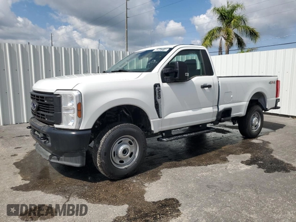 2024 Ford F-250 XL with VIN 1FTBF2BA2RED07355, listed as a Copart auction lot 63647215 with Not provided miles and Salvage title. Bid and sale history available at DreamBid. Image 1.