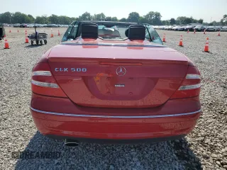 2005 Mercedes-Benz CLK 500 with VIN WDBTK75J65F148366, listed as a Copart auction lot 63041965 with Not provided miles and Salvage title. Bid and sale history available at DreamBid. Image 6.