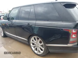 2015 Land Rover Range Rover HSE with VIN SALGS2VF0FA232420, listed as a IAAI auction lot 42482614 with 130,377 mi miles and . Bid and sale history available at DreamBid. Image 14.