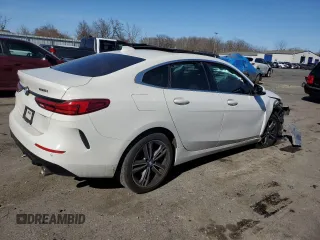 2021 BMW 2 Series 228i xDrive with VIN WBA73AK01M7H21918, listed as a Copart auction lot 48742195 with 30,674 mi miles and Salvage Title. Bid and sale history available at DreamBid. Image 3.