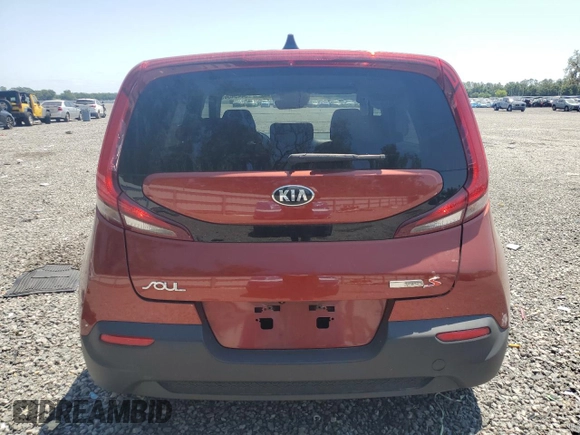 2021 Kia Soul S with VIN KNDJ23AU2M7795213, listed as a Copart auction lot 54434665 with 77,657 mi miles and Non Repairable. Bid and sale history available at carsss.com. Image 6.