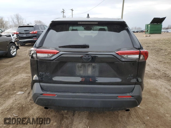 2023 Toyota RAV4 LE with VIN 2T3F1RFV7PW354652, listed as a Copart auction lot 50923725 with 23,103 mi miles and Clean Title. Bid and sale history available at carsss.com. Image 6.