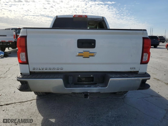 2018 Chevrolet Silverado 1500 LTZ with VIN 3GCUKSEC5JG158194, listed as a Copart auction lot 50662405 with 0 mi miles and Clean Title. Bid and sale history available at carsss.com. Image 6.