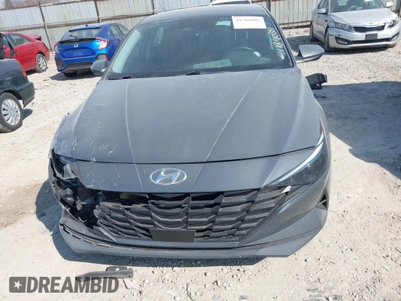 2023 Hyundai Elantra SEL with VIN KMHLS4AG4PU605972, listed as a IAAI auction lot 41784088 with 54,125 mi miles and . Bid and sale history available at DreamBid. Image 12.
