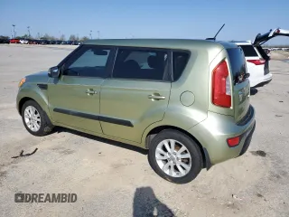 2013 Kia Soul + with VIN KNDJT2A6XD7531889, listed as a Copart auction lot 51980045 with 174,592 mi miles and Salvage Title. Bid and sale history available at DreamBid. Image 2.