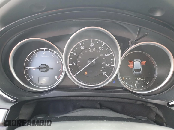 2021 Mazda CX-9 Touring with VIN JM3TCACY7M0511939, listed as a Copart auction lot 56715985 with 44,305 mi miles and Salvage title. Bid and sale history available at DreamBid. Image 9.