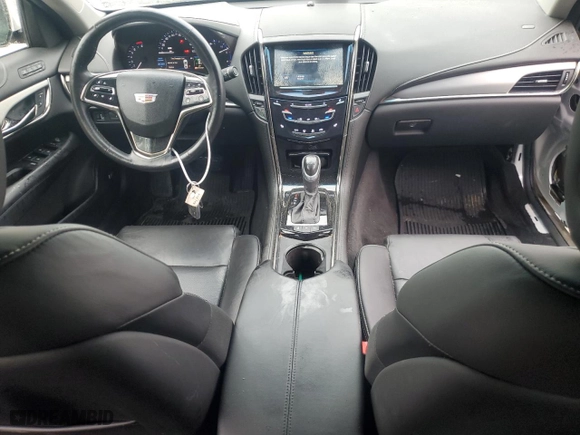 2016 Cadillac ATS Sedan Luxury Collection AWD with VIN 1G6AH5RX3G0110791, listed as a Copart auction lot 64685524 with 38,358 mi miles and Salvage Title. Bid and sale history available at carsss.com. Image 8.