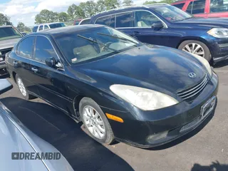 2003 Lexus ES 300 z VIN JTHBF30G530137539, wystawiony jako IAAI lot #42171390 z przebiegiem 145 688 mil mil oraz . Historia ofert i sprzedaży dostępna na DreamBid. Obrazek 1.