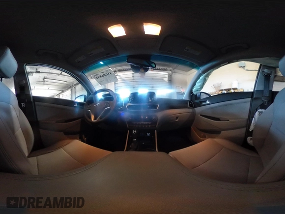2019 Hyundai Tucson Ultimate with VIN KM8J3CAL0KU063161, listed as a IAAI auction lot 41606894 with 56,037 mi miles. Bid and sale history available at carsss.com. Image 18.