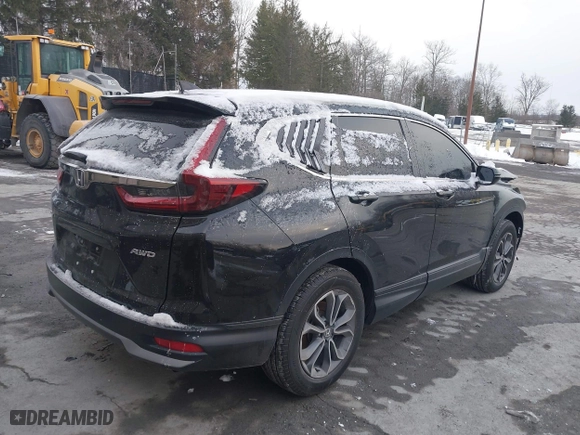 2022 Honda CR-V EX with VIN 5J6RW2H59NL004856, listed as a IAAI auction lot 41370748 with 41,487 mi miles. Bid and sale history available at carsss.com. Image 4.