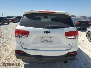2016 Kia Sorento LX with VIN 5XYPG4A52GG162518, listed as a Copart auction lot 47873635 with 0 mi miles and Clean Title. Bid and sale history available at carsss.com. Image 6.