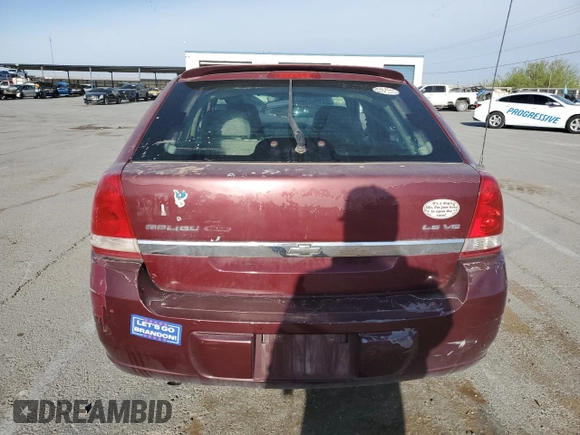 2005 Chevrolet Malibu Maxx LS z VIN 1G1ZT62885F292269, wystawiony jako Copart lot #51302815 z przebiegiem 226 449 mil mil oraz Szkoda całkowita • Salvage title. Historia ofert i sprzedaży dostępna na DreamBid. Obrazek 6.