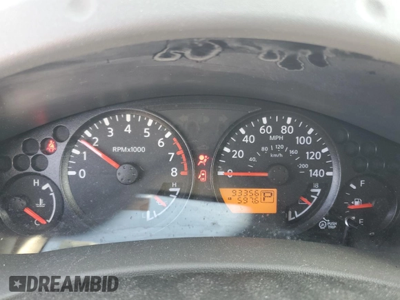 2010 Nissan Xterra S with VIN 5N1AN0NU2AC523002, listed as a Copart auction lot 87229904 with 93,356 mi miles and Salvage title. Bid and sale history available at DreamBid. Image 9.