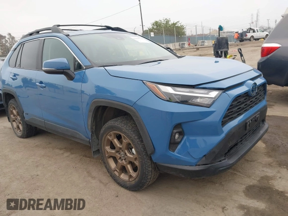 2023 Toyota RAV4 Hybrid XLE with VIN 2T3UWRFV0PW174552, listed as a IAAI auction lot 42499769 with 40,701 mi miles and . Bid and sale history available at DreamBid. Image 1.