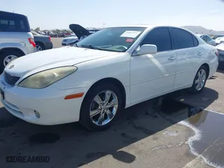 2005 Lexus ES 330 with VIN JTHBA30G755067000, listed as a IAAI auction lot 41687595 with 200599 miles. Bid and sale history available at carsss.com. Image 17.