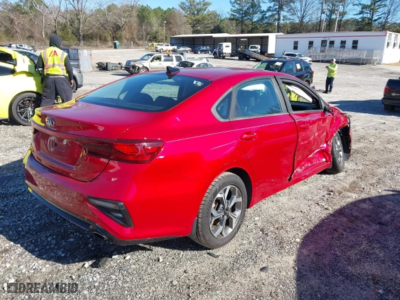 2019 Kia Forte LXS with VIN 3KPF24AD7KE058999, listed as a IAAI auction lot 41599213 with 113,551 mi miles. Bid and sale history available at carsss.com. Image 4.