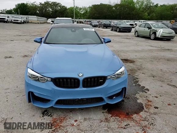 2015 BMW M4 with VIN WBS3R9C51FF708741, listed as a Copart auction lot 50314044 with 80,043 mi miles. Bid and sale history available at carsss.com. Image 10.