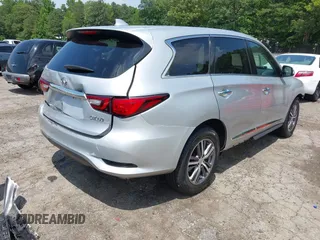 2020 Infiniti QX60 Luxe z VIN 5N1DL0MN7LC529460, wystawiony jako IAAI lot #42338248 z przebiegiem 97 883 mil mil oraz . Historia ofert i sprzedaży dostępna na DreamBid. Obrazek 4.
