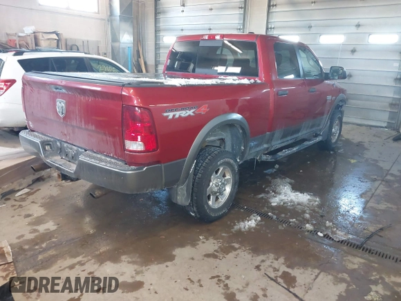 2010 Dodge Ram 2500 SLT with VIN 3D7TT2CT5AG126072, listed as a IAAI auction lot 41620574 with 108,709 mi miles. Bid and sale history available at carsss.com. Image 4.