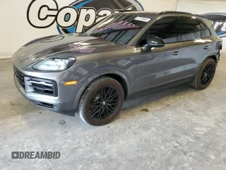 2024 Porsche Cayenne S with VIN WP1AL2AY2RDA32674, listed as a Copart auction lot 87479604 with 10,129 mi miles and Clean title. Bid and sale history available at DreamBid. Image 1.