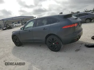 2020 Jaguar F-Pace S with VIN SADCM2FV3LA658852, listed as a Copart auction lot 44826025 with 25,574 mi miles and Salvage title. Bid and sale history available at DreamBid. Image 2.