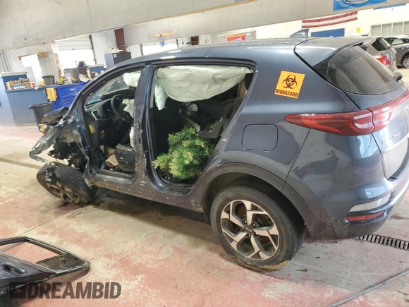 2020 Kia Sportage LX with VIN KNDPMCAC3L7788359, listed as a Copart auction lot 52346785 with Not Provided miles and Salvage Title. Bid and sale history available at DreamBid. Image 2.