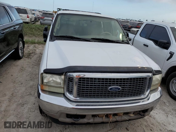 2001 Ford Excursion Limited z VIN 1FMNU42L31EA08652, wystawiony jako Copart lot #75287504 z przebiegiem 474 232 mil mil oraz Szkoda całkowita • Salvage title. Historia ofert i sprzedaży dostępna na DreamBid. Obrazek 5.