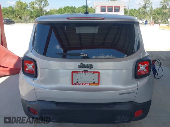 2016 Jeep Renegade Sport with VIN ZACCJAAT4GPD76634, listed as a IAAI auction lot 41793007 with 143,716 mi miles and . Bid and sale history available at carsss.com. Image 16.