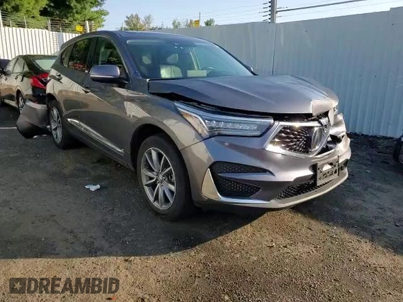 2020 Acura RDX w/Technology Pkg with VIN 5J8TC2H59LL019473, listed as a Copart auction lot 70126503 with 40,181 mi miles. Bid and sale history available at carsss.com. Image 11.