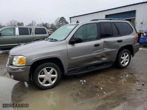 2007 GMC Envoy SLE with VIN 1GKDS13S972278722, listed as a Copart auction lot 42640875 with 159,684 mi miles and Salvage Title. Bid and sale history available at carsss.com. Image 1.