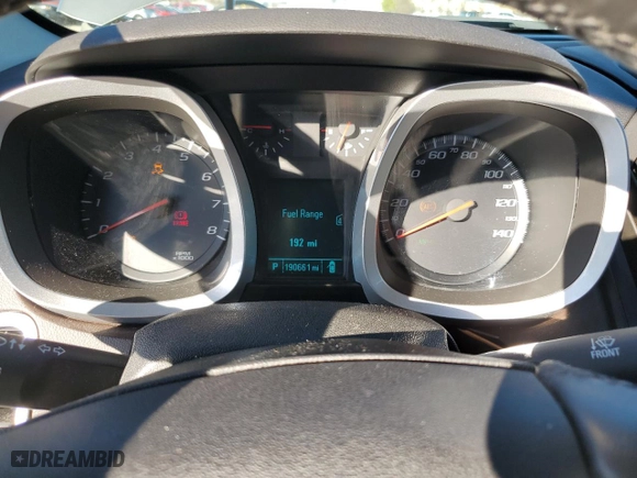 2012 Chevrolet Equinox LT w/2LT with VIN 2GNALPEK4C6131675, listed as a Copart auction lot 86996994 with 190,661 mi miles and Clean Title. Bid and sale history available at carsss.com. Image 9.