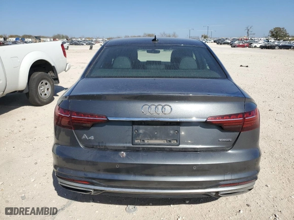 2022 Audi A4 Sedan S line Premium Plus with VIN WAUEAAF40NN008948, listed as a Copart auction lot 49070695 with 82,063 mi miles and Salvage Title. Bid and sale history available at carsss.com. Image 6.