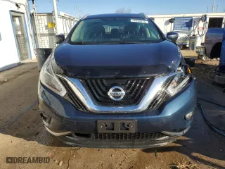 2018 Nissan Murano Platinum with VIN 5N1AZ2MH8JN107125, listed as a Copart auction lot 45966315 with 80,697 mi miles and Salvage Title. Bid and sale history available at carsss.com. Image 5.
