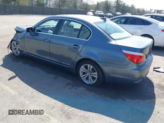 2010 BMW 5 Series 528i with VIN WBANU5C56AC128660, listed as a IAAI auction lot 41691585 with Not Provided miles and . Bid and sale history available at carsss.com. Image 3.