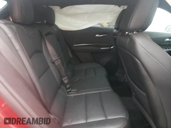 2022 Cadillac XT4 FWD Sport with VIN 1GYFZER43NF108145, listed as a Copart auction lot 83984054 with 36,603 mi miles and Salvage title. Bid and sale history available at DreamBid. Image 12.