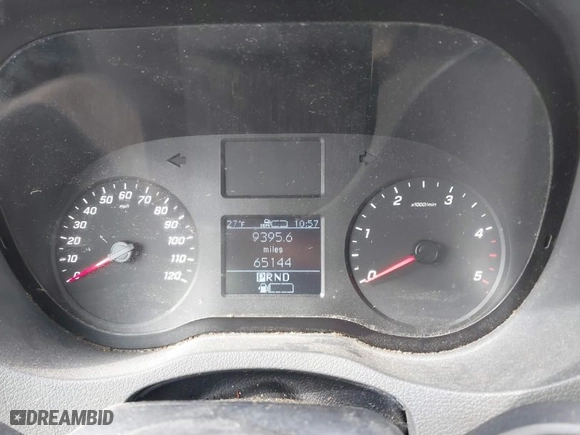 2019 Mercedes-Benz Sprinter Cargo Van with VIN WD4PF1CD3KP113345, listed as a IAAI auction lot 41606161 with 65,144 mi miles. Bid and sale history available at carsss.com. Image 7.