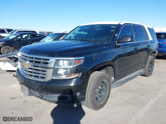 2020 Chevrolet Tahoe Commercial with VIN 1GNLCDEC4LR183215, listed as a IAAI auction lot 40783993 with 119,705 mi miles. Bid and sale history available at carsss.com. Image 2.