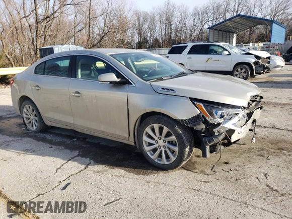 2016 Buick LaCrosse Leather with VIN 1G4GB5G33GF234822, listed as a Copart auction lot 44968735 with 132,628 mi miles and Salvage title. Bid and sale history available at DreamBid. Image 4.