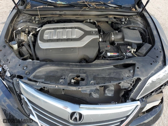 2016 Acura RLX Tech Pkg with VIN JH4KC1F58GC001638, listed as a Copart auction lot 43787985 with 66,701 mi miles and Salvage Title. Bid and sale history available at carsss.com. Image 13.