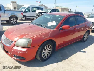 2011 Mitsubishi Galant FE with VIN 4A32B2FF0BE021086, listed as a IAAI auction lot 42018137 with 274,880 mi miles. Bid and sale history available at carsss.com. Image 2.