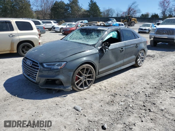 2017 Audi S3 Premium Plus with VIN WAUB1GFF6H1030844, listed as a Copart auction lot 44782623 with 93,184 mi miles. Bid and sale history available at carsss.com. Image 1.