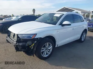 2023 Audi Q5 S line Premium with VIN WA1GAAFYXP2116782, listed as a IAAI auction lot 41178113 with 15,894 mi miles. Bid and sale history available at carsss.com. Image 18.