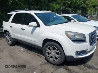 2014 GMC Acadia SLT z VIN 1GKKRRKD7EJ113453, wystawiony jako IAAI lot #42402387 z przebiegiem 196 656 mil mil oraz . Historia ofert i sprzedaży dostępna na DreamBid. Obrazek 1.