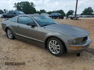 2005 Ford Mustang Deluxe with VIN 1ZVFT80N555169501, listed as a Copart auction lot 64214825 with Not provided miles and Clean title. Bid and sale history available at DreamBid. Image 4.